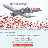 British Airways Valentine Promo