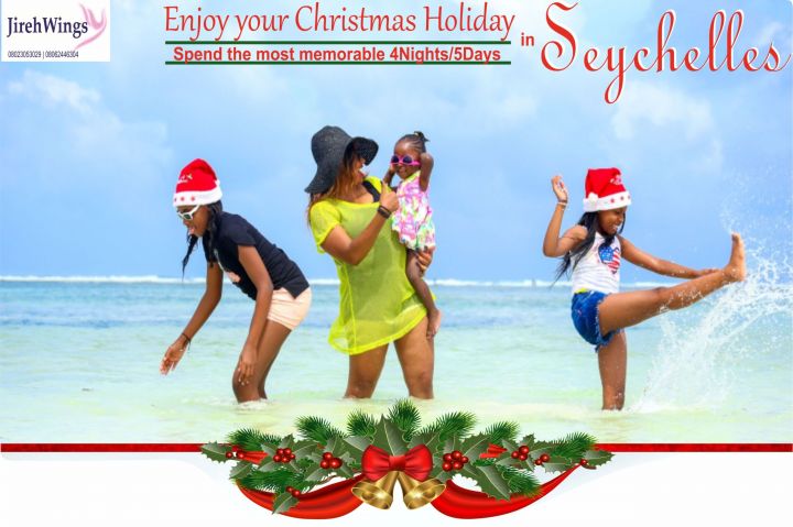 SEYCHELLES CHRISTMAS HOLIDAY – Jireh Travels & Tours Ltd